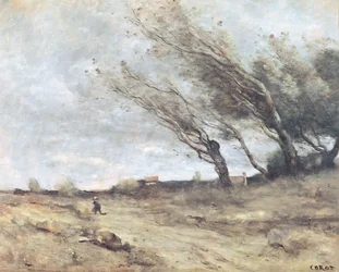 Der Windstoß, ca. 1865-70